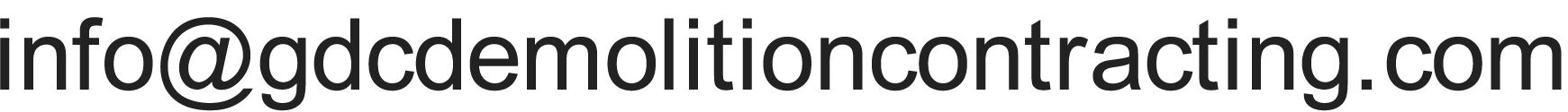 GDC Demolition email address